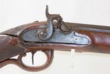 European CIVIL WAR Era Antique .60 Cal. Smoothbore PERCUSSION Rifle/Shotgun WESTERN EUROPEAN Rifle Converted to a SHOTGUN - 4 of 17