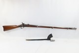 CIVIL WAR Antique AMOSKEAG SPECIAL U.S. Model 1861 CONTRACT Rifle-MUSKET
“EVERYMAN’S RIFLE” with BAYONET & SCABBARD - 2 of 23