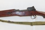 WORLD WAR I Era U.S. EDDYSTONE Model 1917 Bolt Action C&R MILITARY Rifle
1918 FLAMING BOMB Marked with GREEN CANVAS SLING - 18 of 21