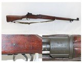 WORLD WAR I Era U.S. EDDYSTONE Model 1917 Bolt Action C&R MILITARY Rifle
1918 FLAMING BOMB Marked with GREEN CANVAS SLING - 1 of 21