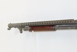 U.S. STEVENS/SAVAGE ARMS Model 520-30 WORLD WAR II 12 g. TRENCH SHOTGUN C&R Ordnance Flaming Bomb; Pump/Slide Action - 4 of 19