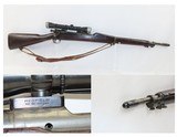 WORLD WAR II U.S. Remington M1903 BOLT ACTION .30-06 Springfield C&R Rifle
With WEAVER K4 60-B SCOPE & HERTER’S MUZZLE BRAKE - 1 of 17