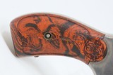 SERIAL NUMBER 16 Antique SMITH & WESSON .38 S&W Single Action Revolver 1877Brindle S&W Trademarked Grips with Nickel Finish - 14 of 16