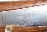 CIVIL WAR Antique U.S. BURNSIDE Model 1864 “5th Model” SADDLE RING Carbine
Classic PERCUSSION Carbine Made in Providence, RI - 6 of 17