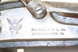 SAVAGE Contract NEW JERSEY U.S. CIVIL WAR Antique Model 1861 Rifle-MUSKET NJ State Militia Infantry Arm - 7 of 22