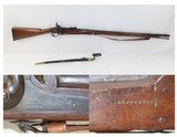 Antique BRITISH ARMY Pattern 1853 ENFIELD Infantry Rifle-Musket TOWER .577
British “CROWN/VR” & “1856/TOWER Marked w/BAYONET - 1 of 21