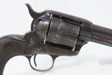 1906 HOUSTON, TEXAS Lettered COLT SAA COLT .45 C&R Revolver Peacemaker 1873 SINGLE ACTION ARMY “6-Shooter” with HOLSTER RIG - 5 of 24