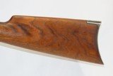 c1904 WINCHESTER Model 1892 Lever Action .44-40 WCF C&R LEVER ACTION RIFLE
Half-Length Magazine, Octagonal Barrel, Tang Peep Sight! - 3 of 19