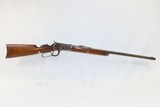 c1904 WINCHESTER Model 1892 Lever Action .44-40 WCF C&R LEVER ACTION RIFLE
Half-Length Magazine, Octagonal Barrel, Tang Peep Sight! - 14 of 19