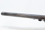 FACTORY ENGRAVED CIVIL WAR Antique COLT Model 1851 NAVY Percussion Revolver 75% FLORAL SCROLL Engraving & Factory PUNCH DOTS - 7 of 21