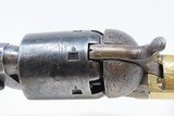 FACTORY ENGRAVED CIVIL WAR Antique COLT Model 1851 NAVY Percussion Revolver 75% FLORAL SCROLL Engraving & Factory PUNCH DOTS - 5 of 21