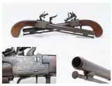 BRACE of .54 Caliber LONDON FLINTLOCK Pistols Antique British
SILVER WIRE INLAYS