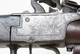 BRACE of .54 Caliber LONDON FLINTLOCK Pistols Antique British
SILVER WIRE INLAYS - 14 of 25