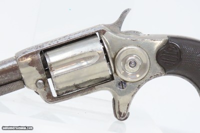 CASED PAIR /London Retailer Marked Antique COLT NEW LINE .32 Cal. Revolvers ETCHED PANEL Potent Conceal & Carry Guns - Image 9 of 25