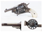 Belgian AUGUSTE FRANCOTTE 12-Shot GOLD INLAID 5.5mm Caliber Revolver C&RMade Circa 1901 with PEARL GRIPS - 1 of 21