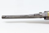CIVIL WAR Antique US COLT Model 1861 ARMY “FOUR SCREW” Percussion RevolverSCARCE 4-SCREW Revolver Used into the WILD WEST! - 13 of 18