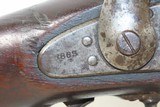 CIVIL WAR Antique U.S. TRENTON, NEW JERSEY Contract Model 1861 Rifle-Musket TRENTON LOCOMOTIVE & MACHINE Co. Rifle w/BAYONET - 7 of 21