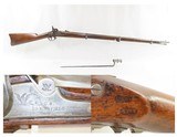 Antique CIVIL WAR Springfield U.S. Model 1863 .58 Cal. Perc. RIFLE-MUSKET
Made at the SPRINGFIELD ARMORY Circa 1864 w/BAYONET - 1 of 21