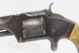 CASED CIVIL WAR Era Antique SMITH & WESSON No. 2 OLD ARMY .32 Cal. Revolver With ANTIQUE IVORY GRIPS and ACCESSORIES - 3 of 18