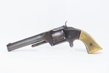 CASED CIVIL WAR Era Antique SMITH & WESSON No. 2 OLD ARMY .32 Cal. Revolver With ANTIQUE IVORY GRIPS and ACCESSORIES