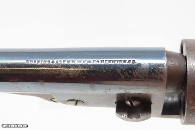 RARE Antique HOPKINS & ALLEN “DICTATOR” .31 Cal. Percussion POCKET Revolver With GREAT CYLINDER SCENES - Image 8 of 19