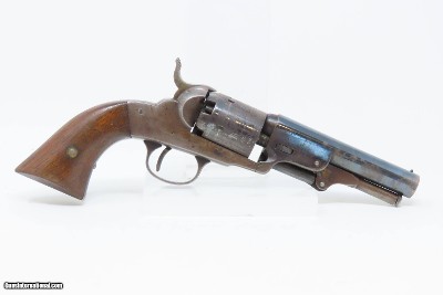 RARE Antique HOPKINS & ALLEN “DICTATOR” .31 Cal. Percussion POCKET Revolver With GREAT CYLINDER SCENES - Image 16 of 19
