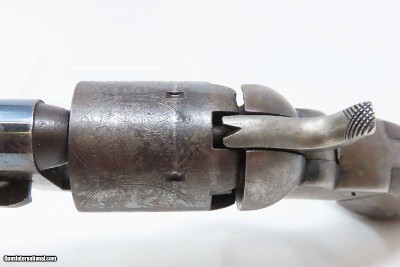 RARE Antique HOPKINS & ALLEN “DICTATOR” .31 Cal. Percussion POCKET Revolver With GREAT CYLINDER SCENES - Image 7 of 19