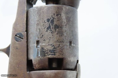 RARE Antique HOPKINS & ALLEN “DICTATOR” .31 Cal. Percussion POCKET Revolver With GREAT CYLINDER SCENES - Image 11 of 19
