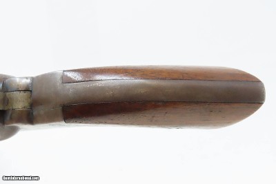 RARE Antique HOPKINS & ALLEN “DICTATOR” .31 Cal. Percussion POCKET Revolver With GREAT CYLINDER SCENES - Image 6 of 19