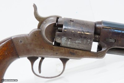 RARE Antique HOPKINS & ALLEN “DICTATOR” .31 Cal. Percussion POCKET Revolver With GREAT CYLINDER SCENES - Image 18 of 19