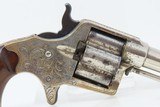 CASED & ENGRAVED Antique COLT CLOVERLEAF .41 Cal. RF SPUR TRIGGER Revolver
FIRST YEAR “Jim Fisk” Model Made in 1871 - 18 of 19