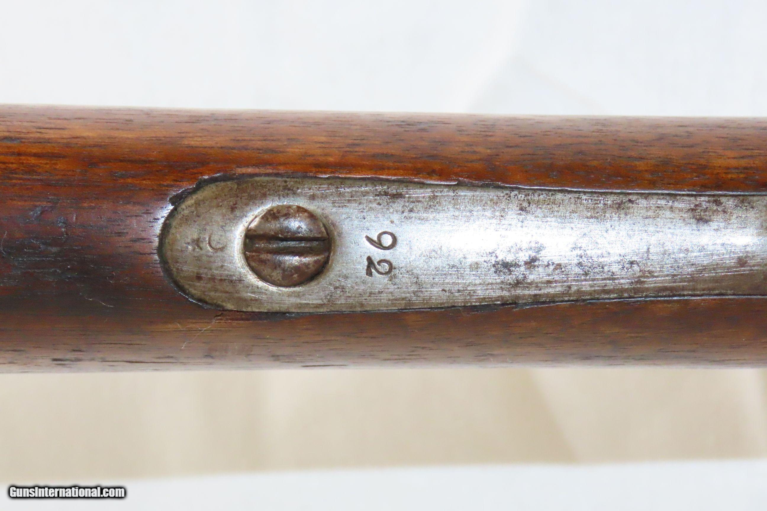 CIVIL WAR Antique FRENCH Model 1822 Percussion Converted .69 RIFLED ...