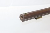 S. Fry__ Antique 19th CENTURY Half-Stock .40 Percussion American LONG RIFLE Kentucky Style HUNTING/HOMESTEAD Long Rifle - 17 of 18