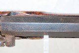 S. Fry__ Antique 19th CENTURY Half-Stock .40 Percussion American LONG RIFLE Kentucky Style HUNTING/HOMESTEAD Long Rifle - 9 of 18