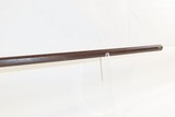S. Fry__ Antique 19th CENTURY Half-Stock .40 Percussion American LONG RIFLE Kentucky Style HUNTING/HOMESTEAD Long Rifle - 12 of 18