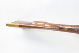 S. Fry__ Antique 19th CENTURY Half-Stock .40 Percussion American LONG RIFLE Kentucky Style HUNTING/HOMESTEAD Long Rifle - 10 of 18