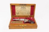 CASED Antique LONDON RETAILER Marked COLT NEW LINE .32 Caliber CF RevolverEnglish ETCHED PANEL Potent Conceal & Carry Gun - 1 of 22