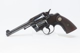 COLT “OFFICIAL POLICE” .38 Special Double Action ARMY SPECIAL C&R Revolver
“T.H.P. No. 31” Marked Butt with GRIP ADAPTER - 2 of 19