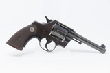 COLT “OFFICIAL POLICE” .38 Special Double Action ARMY SPECIAL C&R Revolver
“T.H.P. No. 31” Marked Butt with GRIP ADAPTER - 16 of 19