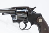 COLT “OFFICIAL POLICE” .38 Special Double Action ARMY SPECIAL C&R Revolver
“T.H.P. No. 31” Marked Butt with GRIP ADAPTER - 4 of 19