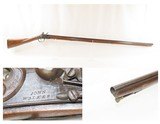 Antique EARLY 1800s JOHN WALKER Full-Stock .69 Cal. FLINTLOCK Fowling Piece Crucial HUNTING & HOMESTEAD Weapon - 1 of 19