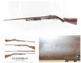 Antique FRANCIS BANNERMAN/SPENCER Model 1890 Slide Action 12 Gauge SHOTGUN
Early 1890s TOP EJECTING Pump Action Shotgun - 1 of 20