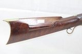 NYAntique STILLMAN JACKSON Long Rifle Half-Stock .40 Caliber Baker c1840s New York HUNTING & HOMESTEAD LR - 3 of 19