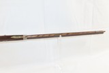 NYAntique STILLMAN JACKSON Long Rifle Half-Stock .40 Caliber Baker c1840s New York HUNTING & HOMESTEAD LR - 9 of 19