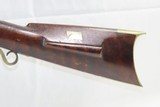 NYAntique STILLMAN JACKSON Long Rifle Half-Stock .40 Caliber Baker c1840s New York HUNTING & HOMESTEAD LR - 15 of 19