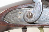 NYAntique STILLMAN JACKSON Long Rifle Half-Stock .40 Caliber Baker c1840s New York HUNTING & HOMESTEAD LR - 6 of 19