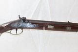 NYAntique STILLMAN JACKSON Long Rifle Half-Stock .40 Caliber Baker c1840s New York HUNTING & HOMESTEAD LR - 4 of 19
