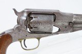 CIVIL WAR Antique REMINGTON TRANSITIONAL New Model ARMY Percussion Revolver With Older CONE STYLE GERMAN SILVER Front Sight - 17 of 18