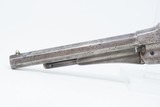CIVIL WAR Antique REMINGTON TRANSITIONAL New Model ARMY Percussion Revolver With Older CONE STYLE GERMAN SILVER Front Sight - 5 of 18