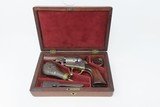 CASED SCARCE Antique “WELLS FARGO” Model COLT 1849 .31 Cal. POCKET Revolver DESIRABLE Antebellum Pocket Revolver Made in 1856 - 2 of 24